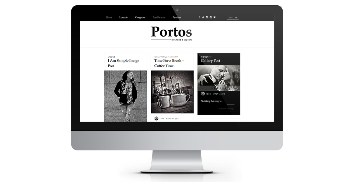 Portos - News Blog & Magazine WordPress Template
