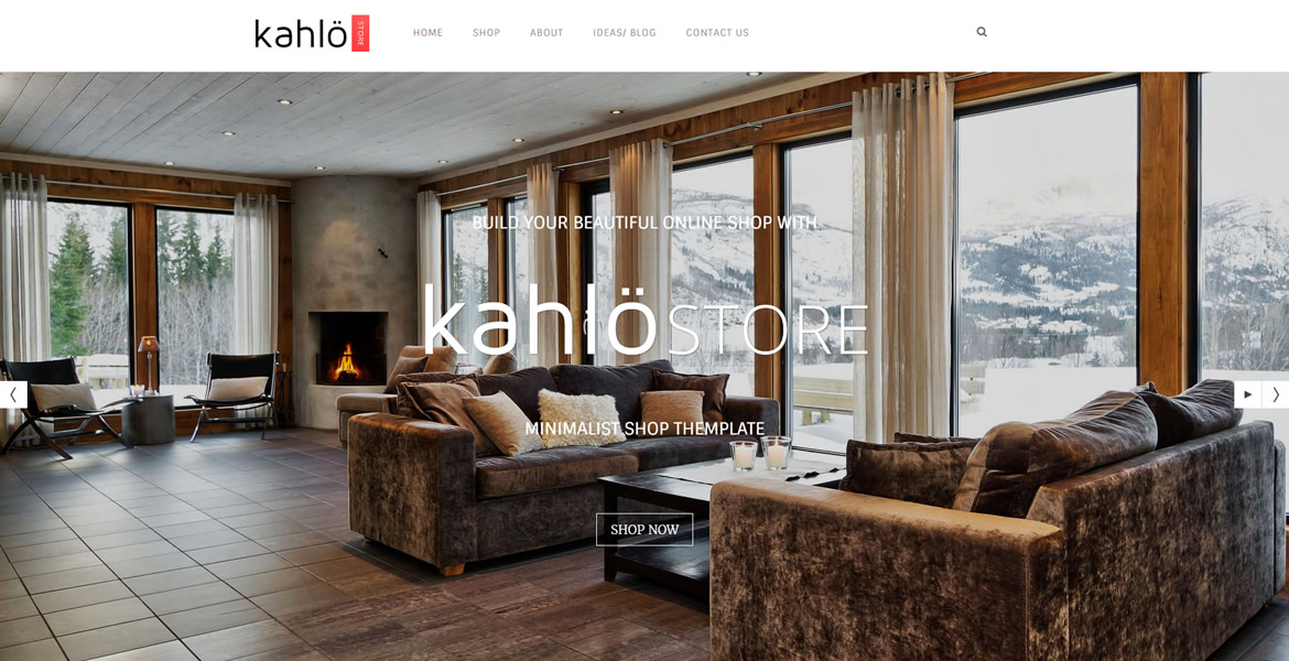 kahlo online shop template